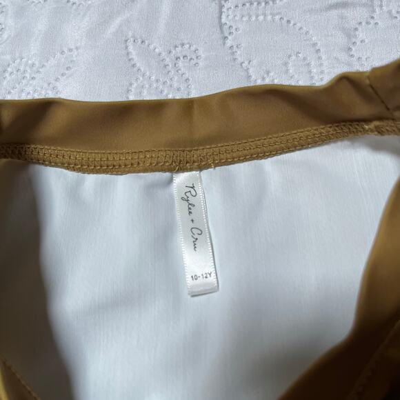 Rylee + Cru Swim Rash Guard Size 10/12 - Picture 4 of 5